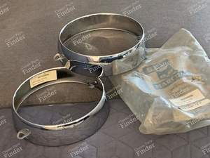 Chrome bezels for ball headlights - ALPINE A110