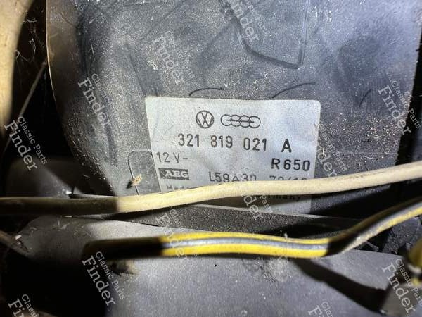 Heating block - VOLKSWAGEN (VW) Golf I / Rabbit / Caddy / Jetta - 321819021A- 2