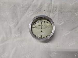 Ampèremetre Jaeger striated white background - DELAGE D 6-3 Litres