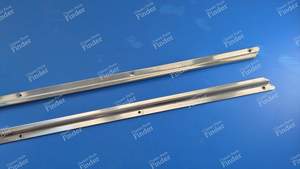 Pair of stainless steel door entry strips - PEUGEOT 204 - thumb-3