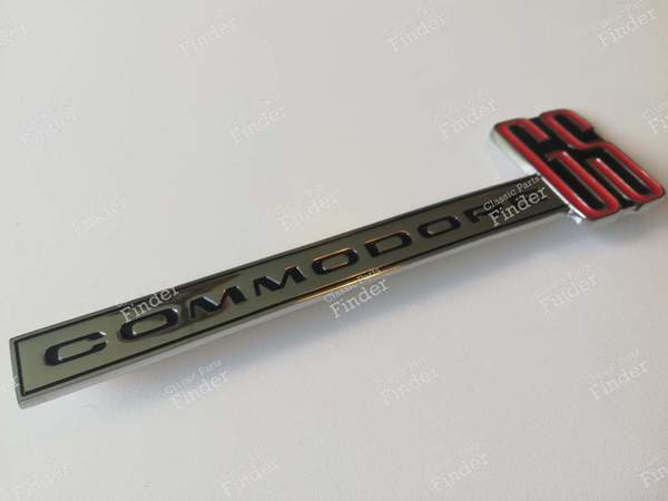 Emblème latéral aile avant Commodore GS droit ou gauche - OPEL Rekord (C) / Commodore (A) - 1101784- 1