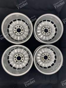 Original 'Gullideckel' Alloy Wheels 6Jx15 ET49 - MERCEDES BENZ 190 (W201) - 2014001502- thumb-8