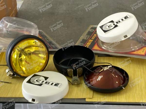 2 Oscars + Cibié "Spot" für R8 & R12 Gordini, Alpine... - RENAULT 8 / 10 (R8 / R10) - SPOT- 2