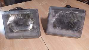 Headlight optics for Fiat 127 phase 2 left and right - FIAT 127 / 147 / Fiorino