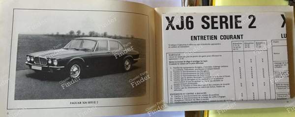 Genuine Jaguar XJ6 Series 2 manual - JAGUAR XJ (Serie 1 / Serie 2 / Serie 3) - 29/4(5635) 11/73- 1