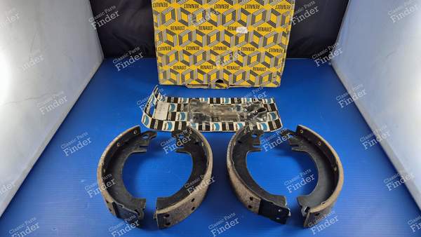 Satz von 4 Bremsbacken für vordere Trommelbremsen - 180 x 30 MM - RENAULT 4 / 3 / F (R4) - 7701201207- 1
