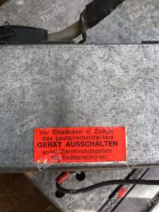 Radio Becker Mexico Cassette & Amplifier - MERCEDES BENZ /8 (W114 / W115) - M100162- thumb-3