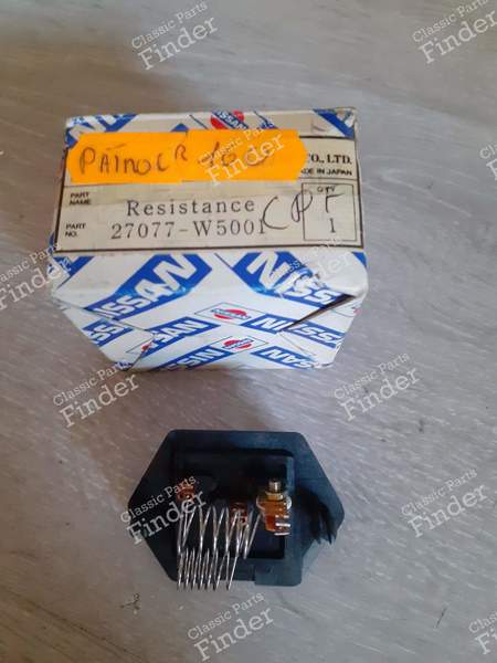 Heating resistor - NISSAN Patrol / Safari (160/260) - 27077W5001- 1