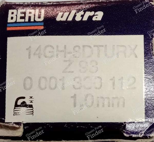 Multi-brand spark plug Beru 14GH-8DTURX - AUDI 100 / 200 / 5000 (C3) - 14GH-8DTURX- 2