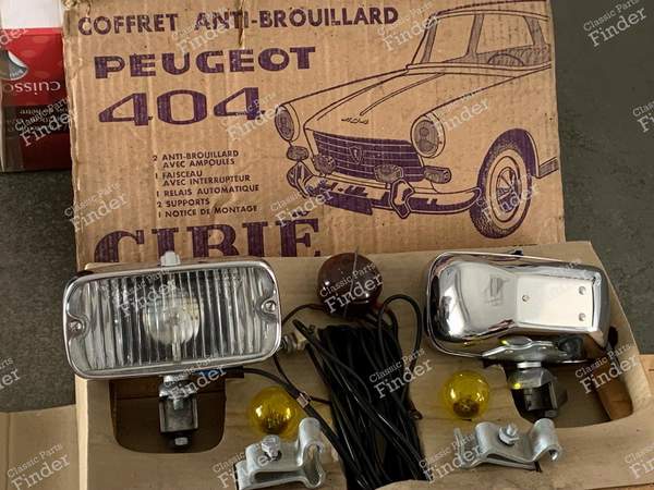 Coffret antibrouillards Cibié - PEUGEOT 404 - 12-83-12- 0