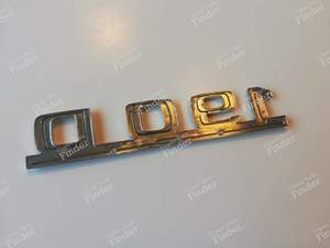 Kofferraumsigle - Version 2.5 Diesel - MERCEDES BENZ 190 (W201) - A2018172115- thumb-8
