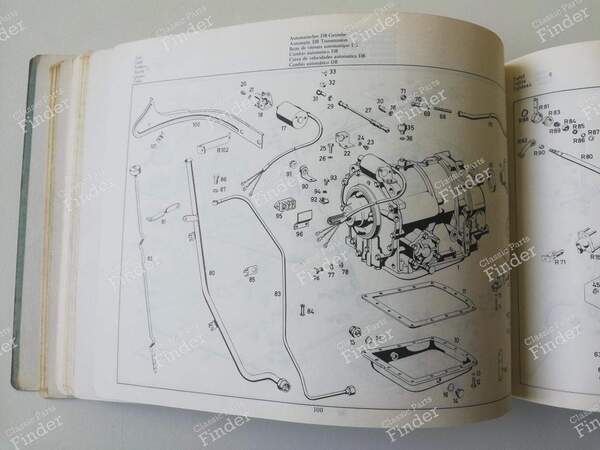 Spare Parts Manual - 'Catalog B' 1967 - MERCEDES BENZ W110 - 12118- 6