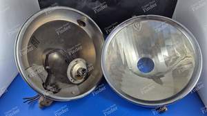 Large antique chrome headlight - CITROËN C4 / C6 - thumb-6