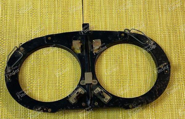 Platine für Doppelscheinwerfer Citroen Ami 6 Club - CITROËN Ami 6 / Dynam - 671040- 0