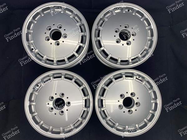 Alloy Wheels 'Gullideckel' 2014001502; 6.5Jx15 ET49 - MERCEDES BENZ 190 (W201) - 1