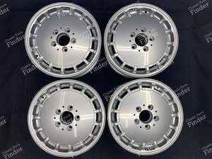Alloy Wheels 'Gullideckel' 2014001502; 6.5Jx15 ET49 - MERCEDES BENZ 190 (W201) - thumb-1