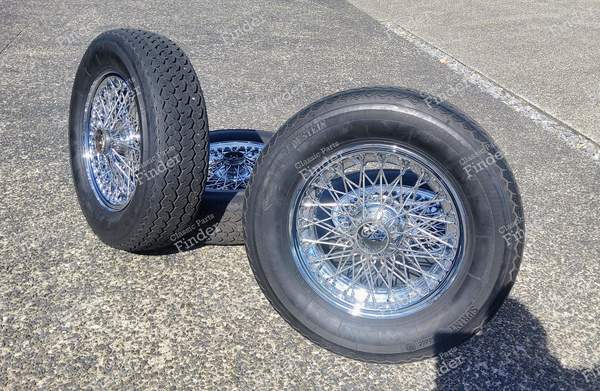 Complete wheels - AUSTIN-HEALEY 100 / 3000 - 0