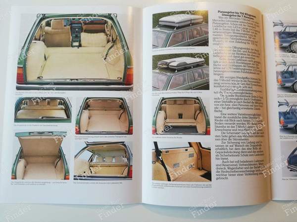 Dépliant commercial version break 'T' - MERCEDES BENZ W123 - WAM 6701.0500-07-05/1182- 5