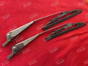 Pair of arms and wipers - RENAULT 4 / 3 / F (R4) - thumb-1