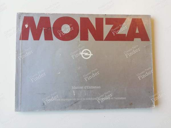 Wartungshandbuch - Monza - OPEL Rekord (E) / Commodore (C) / Senator (A) / Monza (A) - TS-1293 / 09294465- 0
