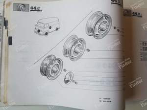 P.R. 884 - Catalogue de pièces de rechange - RENAULT Estafette / Hi-boy / Petit-Panel - 7701435674- thumb-3