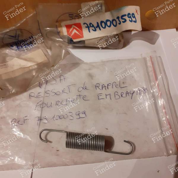 Rückholfeder der Kupplungsgabel - CITROËN Visa / C15 - 791000399