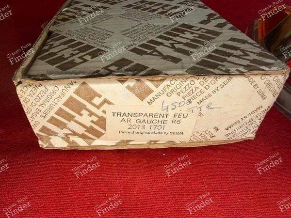 Cabochon for left rear light - Phase 1 - RENAULT 6 (R6) - 608G / 20131701- 2