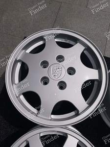 Porsche 964 911 Design 90 rims Original 16 inch, 6 & 8J, 911 Carrera D90 - PORSCHE 911 (964) - thumb-4