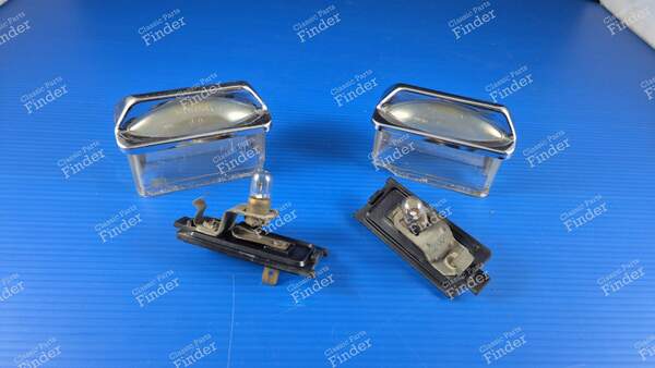 Set of 2 License Plate Lights - OPEL Rekord (D) / Commodore (B) - 12970R4- 2