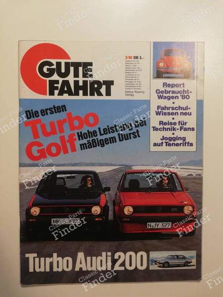 Gute Fahrt' magazine - March 1980 - VOLKSWAGEN (VW) Polo / Derby - 03/80- 0
