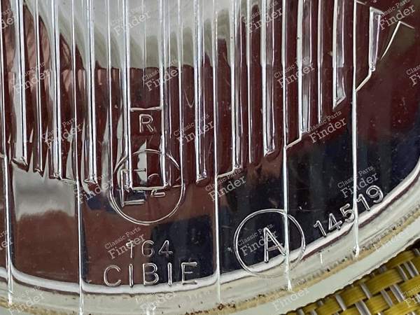 Headlight optics Cibié 164 - Ami 6 Club - CITROËN Ami 6 / Dynam - 164- 2