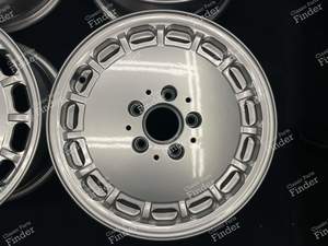 Original 'Sportline Gullideckel' Leichtmetallfelgen 7Jx15 ET44 - MERCEDES BENZ 190 (W201) - 2014001302- thumb-4