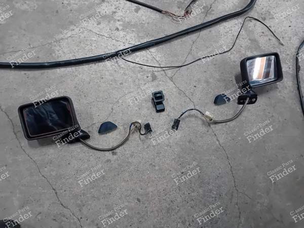 Mirrors + wiring harness - VOLKSWAGEN (VW) Golf II / Jetta - 191857502B (R) / 191857501B (L)- 0