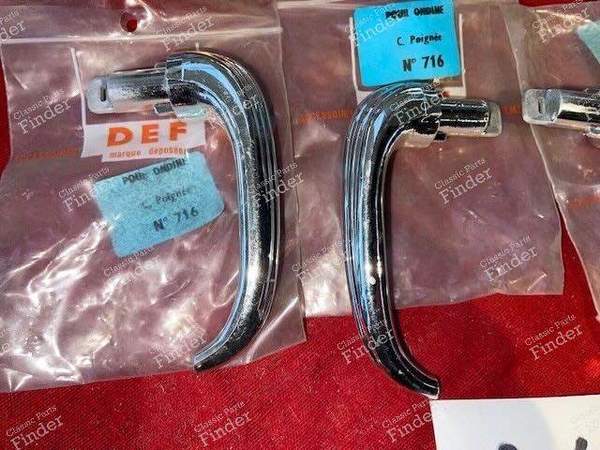 Set of 4 door handles - RENAULT Dauphine / Ondine - 716- 2