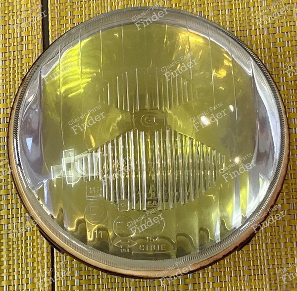 1 Scheinwerferoptik für Zentralscheinwerfer Alpine A110, Kugelscheinwerfer DS, Porsche, Matra... - ALPINE A110 - 154- 0