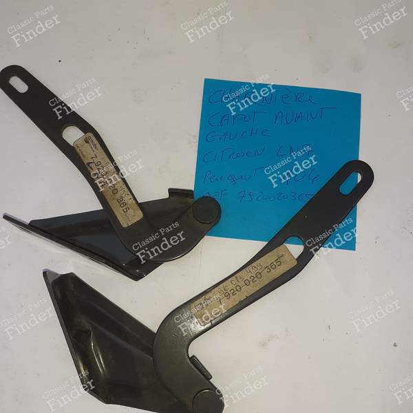 Right front cover hinge LNA and 104 - CITROËN LN / LNA - 7920020305- 0