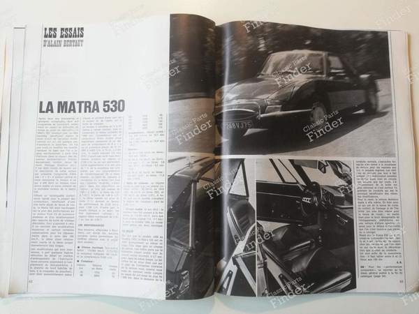 Revue 'moteurs' - Spécial Salon 1969 - RENAULT 8 / 10 (R8 / R10) - N° 75- 6