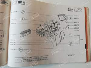 P.R. 932 - Spare parts catalog - RENAULT 6 (R6) - 7701429816- thumb-6
