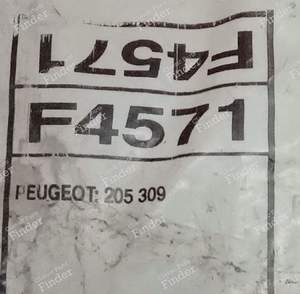 Flexible Left rear position - PEUGEOT 205 - F4571- thumb-2