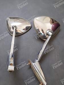 2 lange Rückspiegel aus Edelstahl - CITROËN DS / ID - TPRT 90- thumb-1