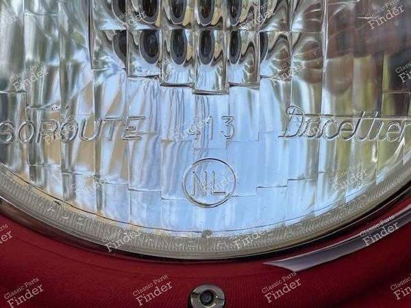 Pair of complete headlights - PEUGEOT 203 - Isoroute 413- 3