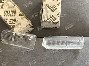 2 white turn signal / nightlight caps - RENAULT 12 / Virage (R12) - 427- thumb-2