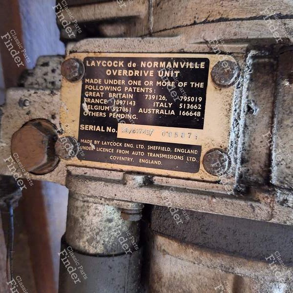 3.4L engine with gearbox - JAGUAR XK150 - KG 9771-8- 9