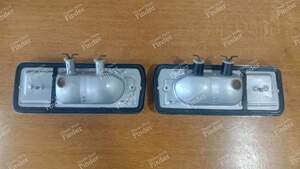 Pair of tail lights - Full chrom trim - RENAULT 12 / Virage (R12) - thumb-1