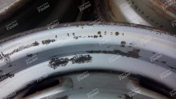 R 11 sheet metal rims - RENAULT 9 / Alliance / Broadway / 11 / Encore (R9 / R11) - 7