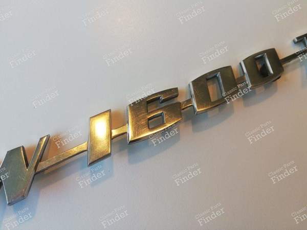 1600 TL trunk emblem - VOLKSWAGEN (VW) 1500 / 1600 (Typ 3) - 311653687A- 2