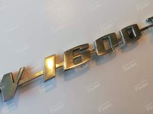 1600 TL trunk emblem - VOLKSWAGEN (VW) 1500 / 1600 (Typ 3) - 311653687A- thumb-2