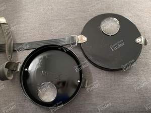 Black metal Cibié covers for 'Oscars'. - ALPINE A110 - thumb-1