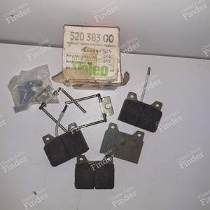 Rear brake pads - PEUGEOT 504