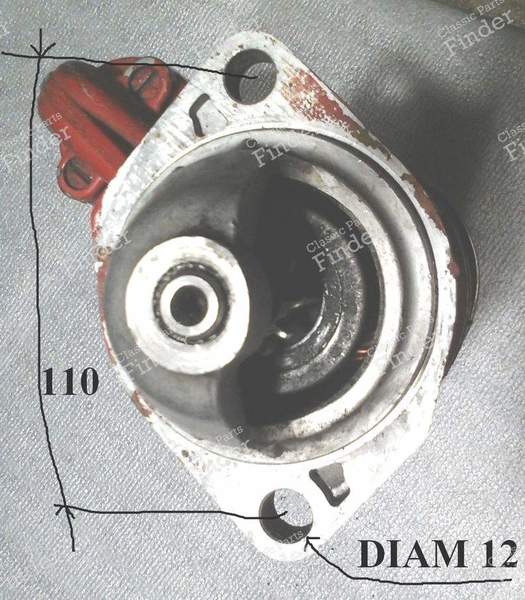 BOSCH starter type 001 208 202, 12V - OPEL Manta (B) - 3